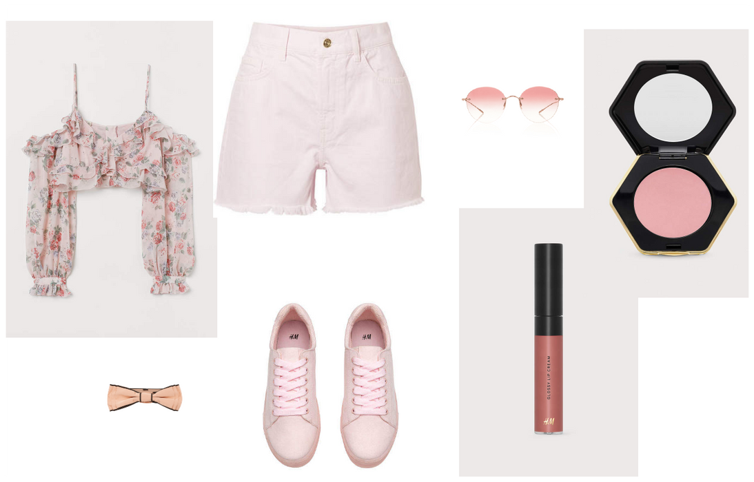 Pink summer outfit
