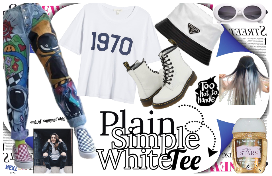 @looksbylyla plain and simple white tee