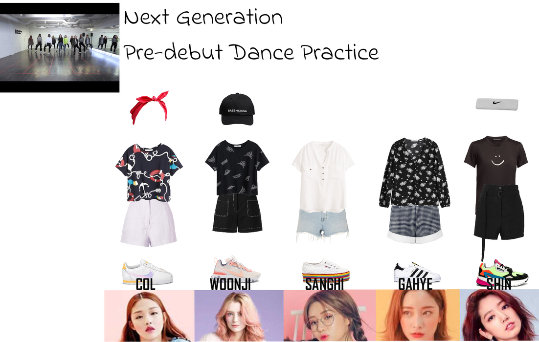 NEGE (Next Generation) Pre-Debut Dance Practice