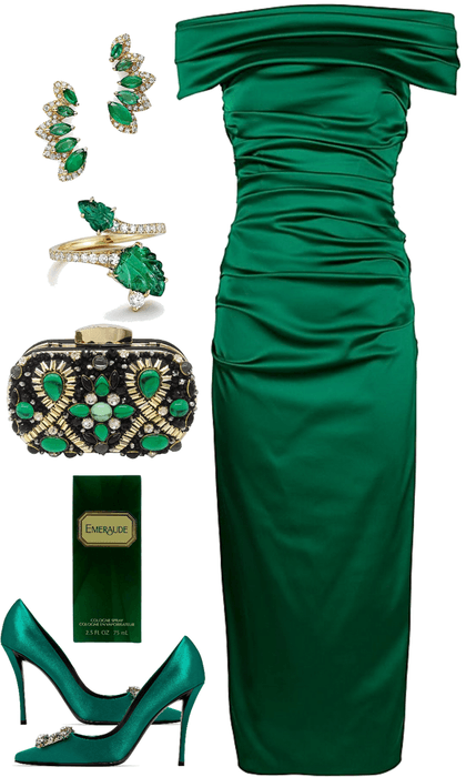 Emerald Toi ét Moi Engagement Outfit