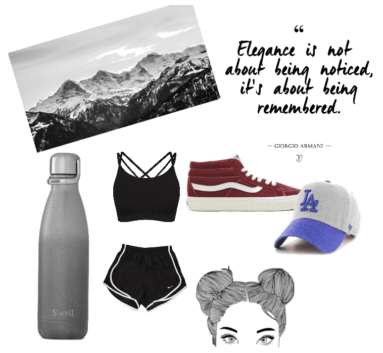 Sporty for a trip in the mountains! <3