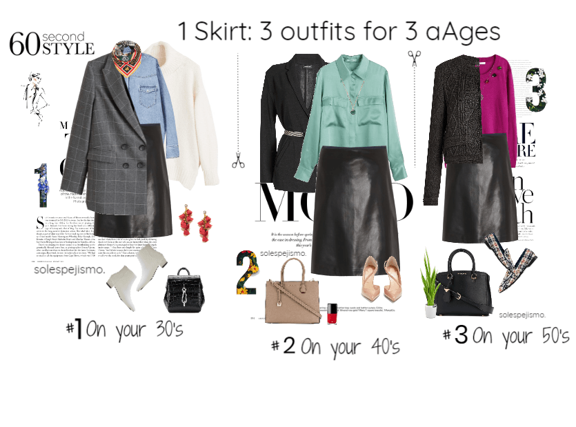 Quick Tips: 1 Skirt, 3 outfits, all Ages!