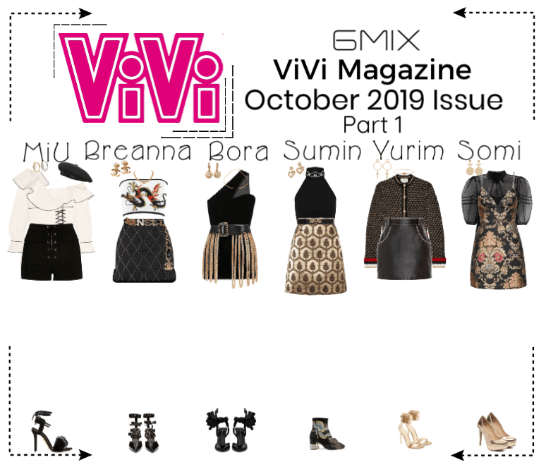 《6mix》ViVi Magazine Photoshoot (Part 1)