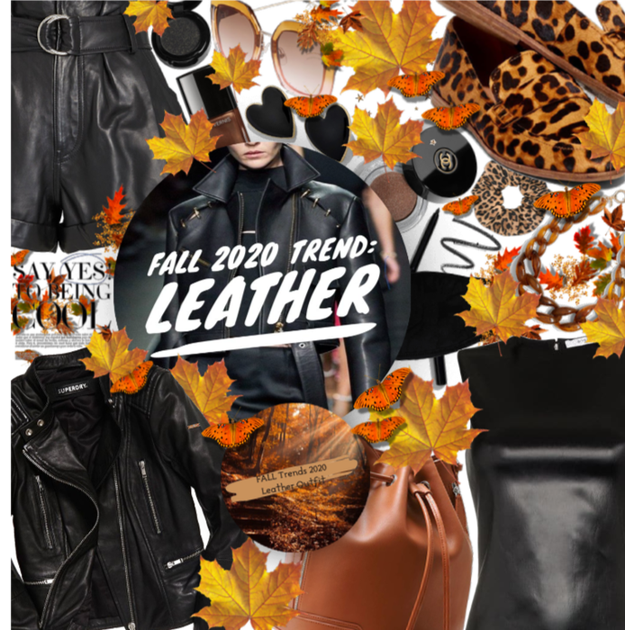Leather For Fall trends 2020n