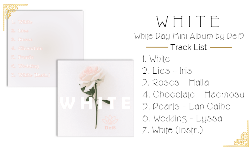 Dei5 Mini Album | WHITE