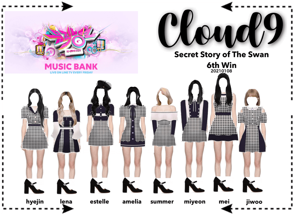 Cloud9 (구름아홉) | Music Bank 6th Win | 210108