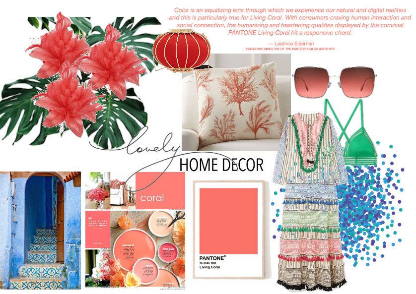 Pantone Color of the Year 2019 Coral