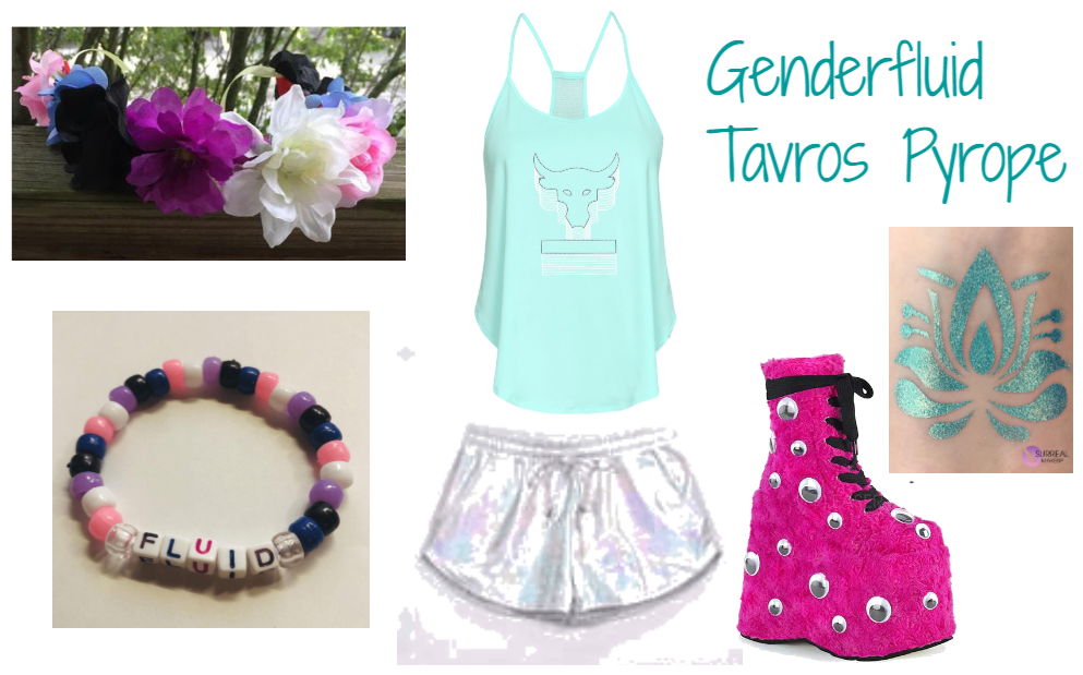 Genderfluid Tavros Pyrope