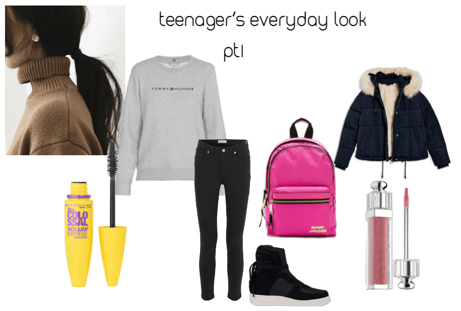 teenager's everyday look pt1