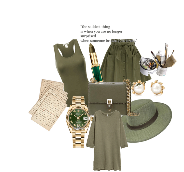 olive outfits