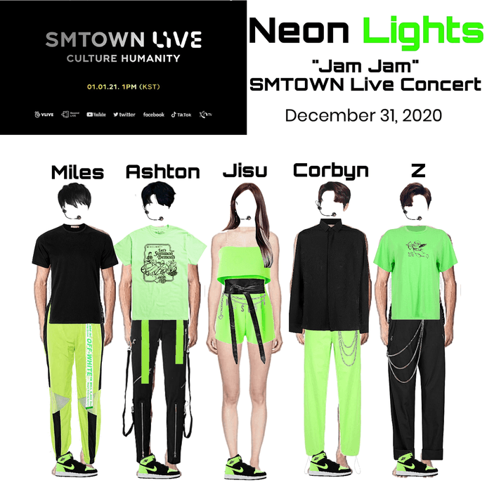 Neon Lights “Jam Jam” at SMTOWN Live Concert