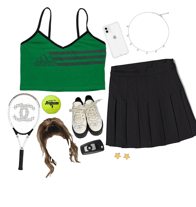 #THIS WOULD BE MY TENNIS OUTFIT IF I PLAYED IT😂 🎾