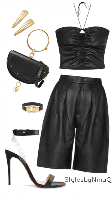 leather sleek