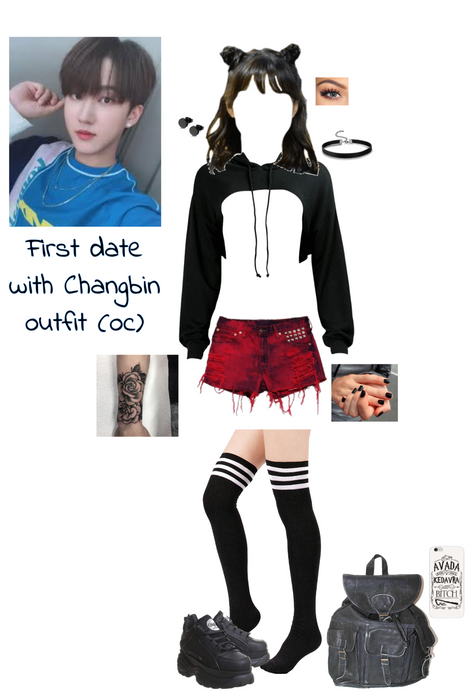 First date with Changbin outfit (oc)