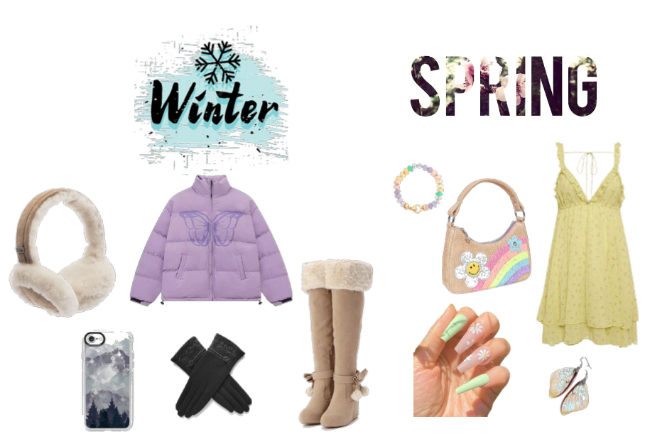 Winter to Spring Outfit