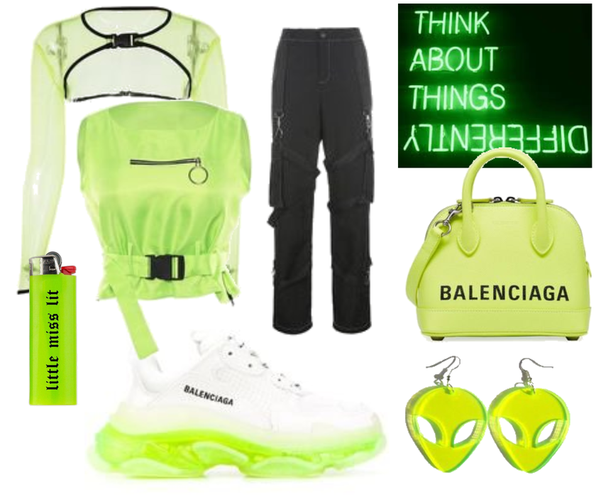 Neon Green Balenciaga