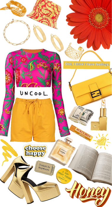 Vibrant Color Outfit