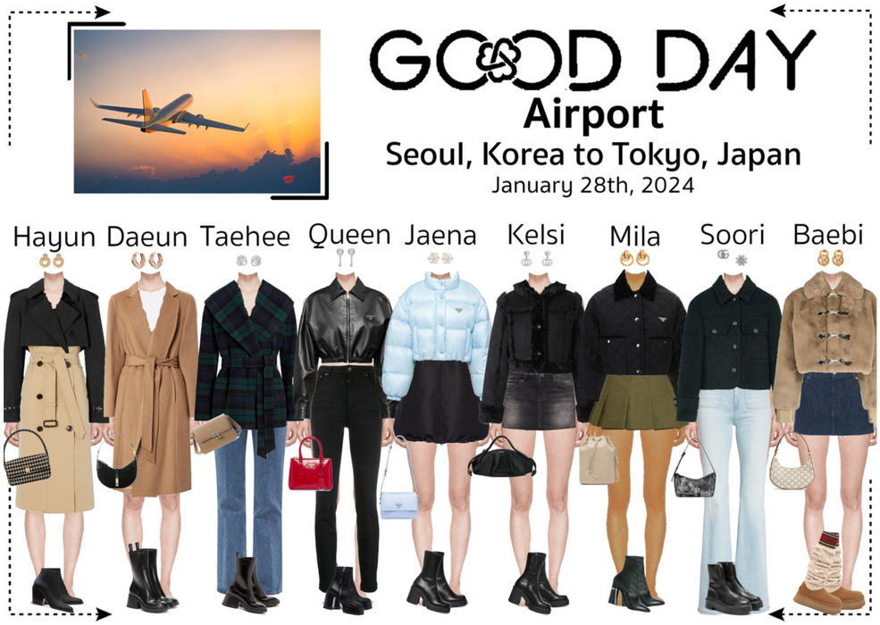 GOOD DAY (굿데이) [AIRPORT] Seoul to Tokyo