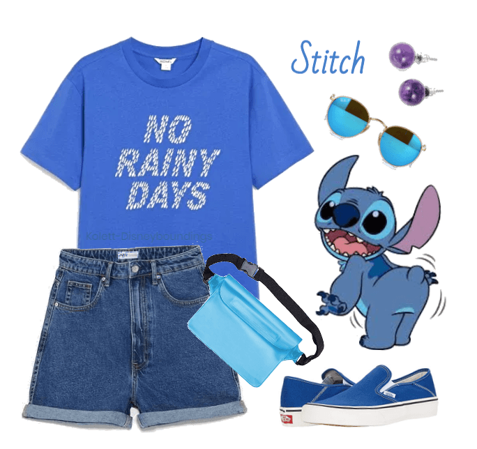 Stitch outfit - Disneybounding - Disney