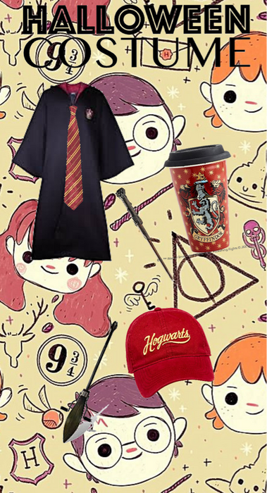 Harry Potter Halloween outfit with a modern twist