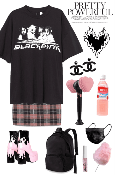 blackpink inspired outfit