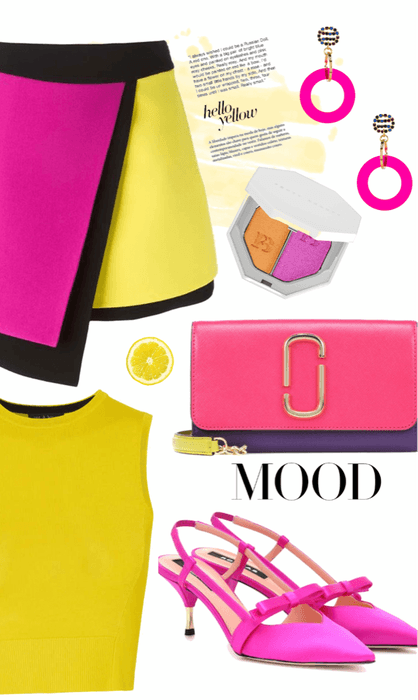 Pops Of Pink & Yellow