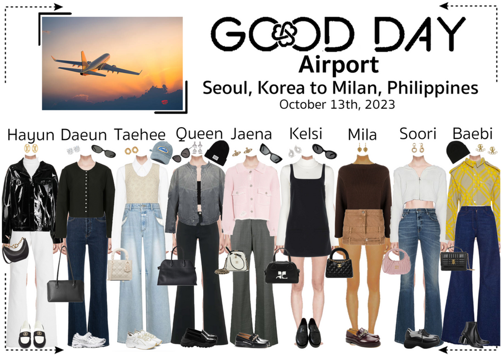 GOOD DAY (굿데이) [AIRPORT] Seoul To Milan
