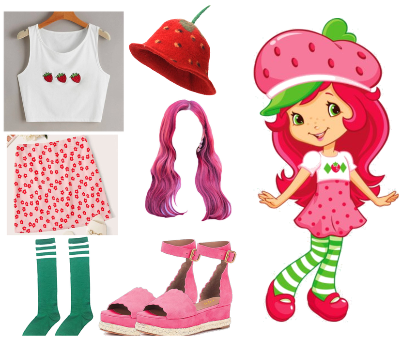 Strawberry Shortcake Character Outfit 🍓