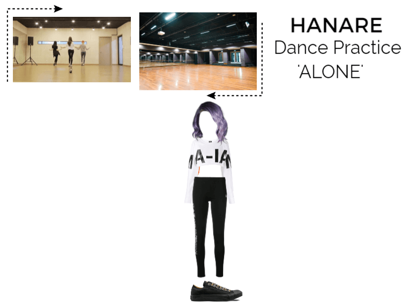 HANARE - ALONE - DANCE PRACTICE
