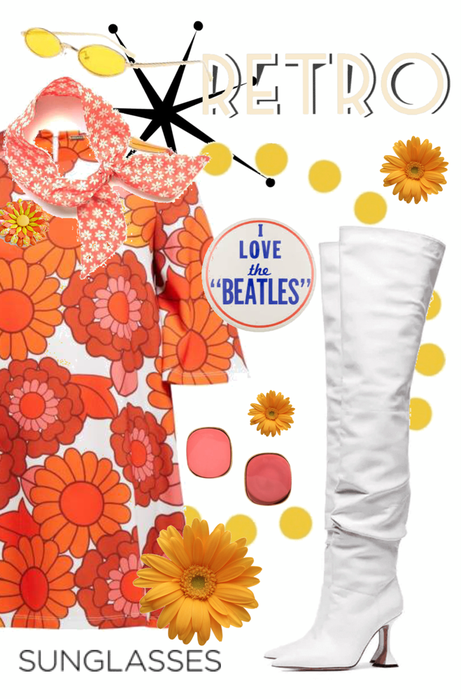 Orange Flowers for Woodstock
