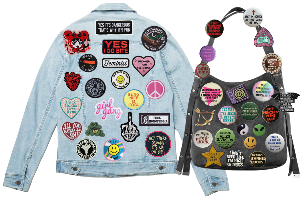 pins and patches