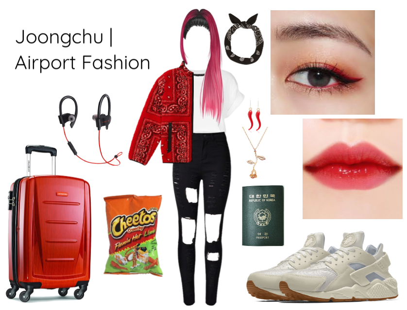 Joongchu Airport Fashion | Dallas Arrival