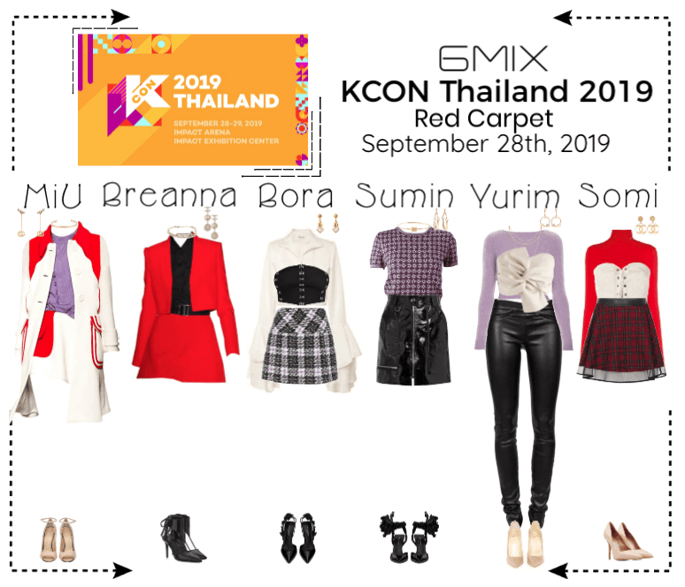 《6mix》KCON Thailand 2019 | Red Carpet