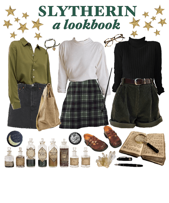 slytherin inspired outfits
