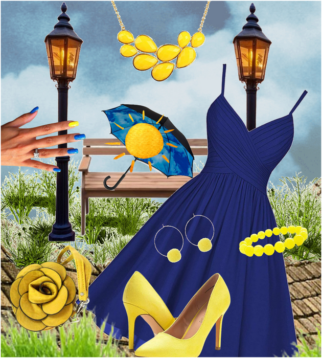 Spring Forward in Blue and Yellow!