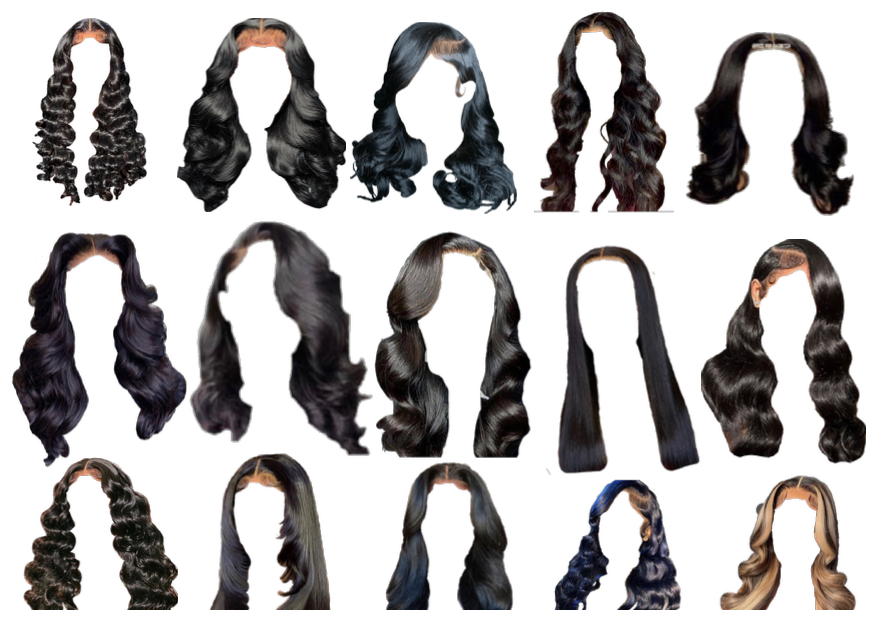 DIFFERENT LACE FRONTS