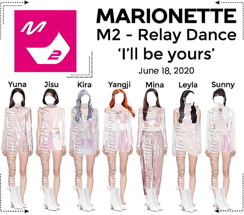 MARIONETTE (마리오네트) M2 YouTube Video - Relay Dance