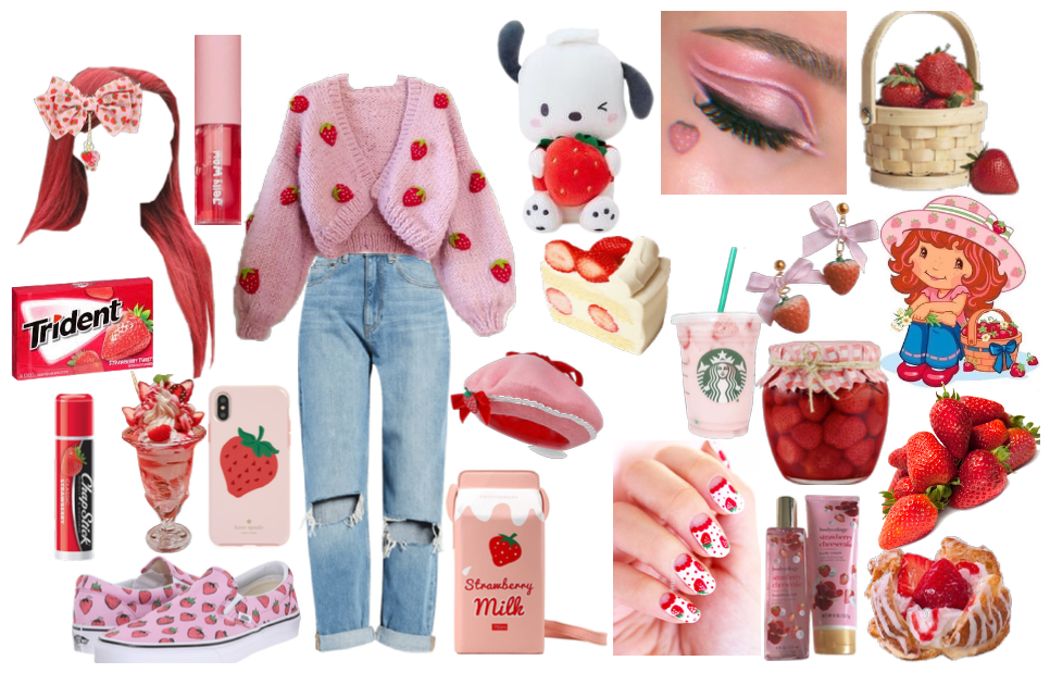 ❤🍰🍓Strawberry Shortcake - outfit🍰❤🍓