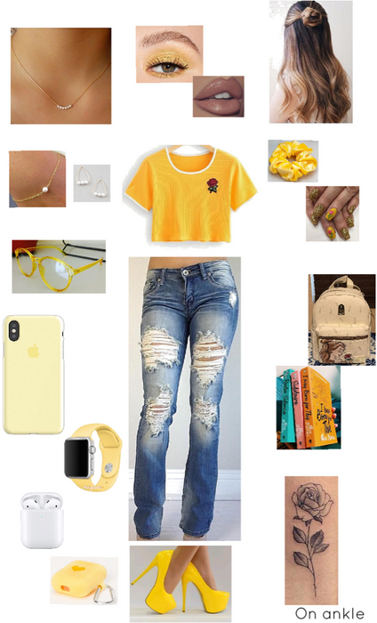 Belle inspired outfit