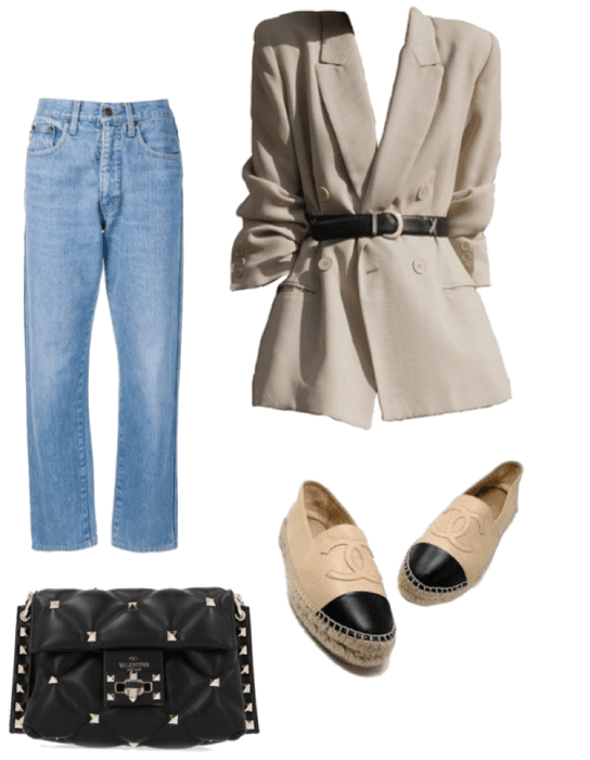 chanel espadrille outfits