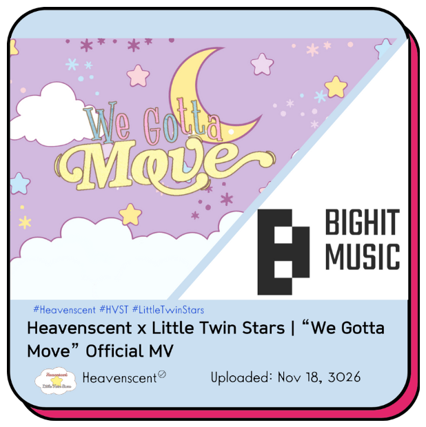 HVST x LTS "We Gotta Move" Official MV | Thumbnail