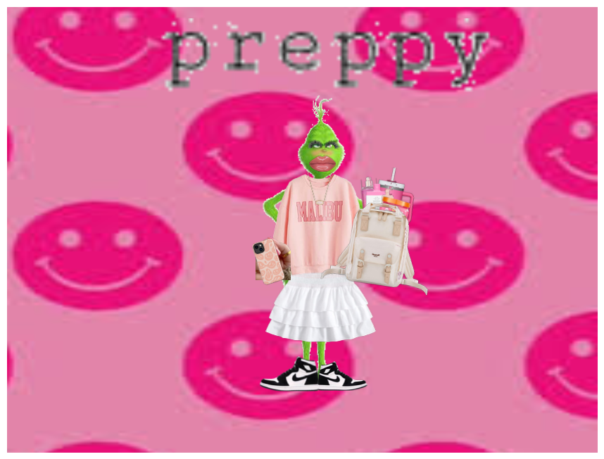 preppy grinch💅💄