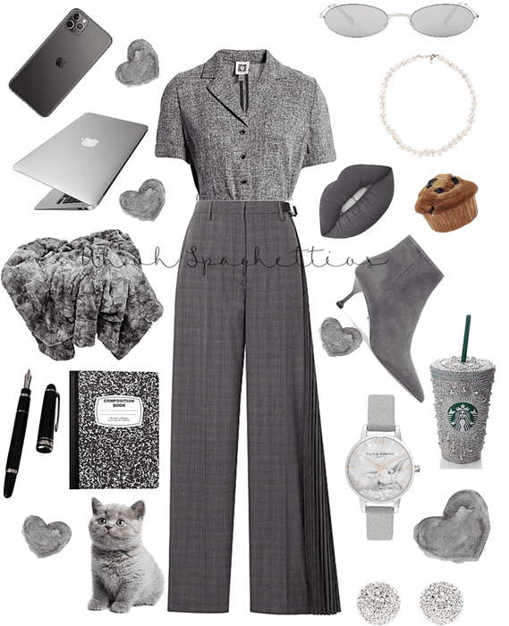 Grey Classy Outfit