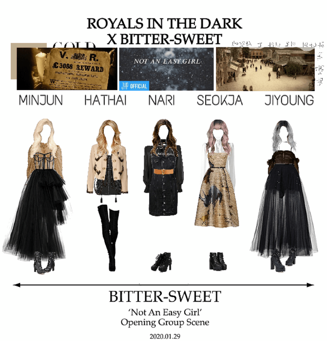 BITTER-SWEET [비터스윗] X Royals In The Dark ‘Not An Easy Girl’ MV