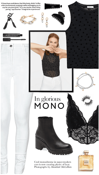 outfit 34 // black and white