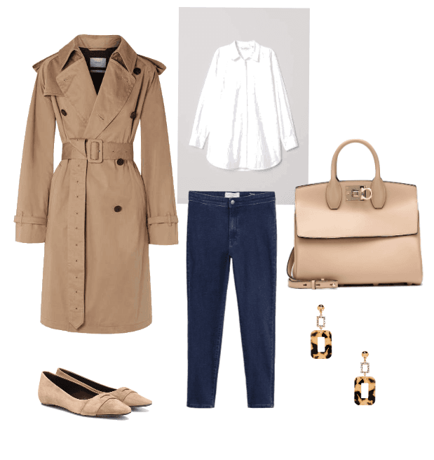 Trench coat outfit
