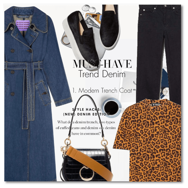 Must-have: The Denim Trench