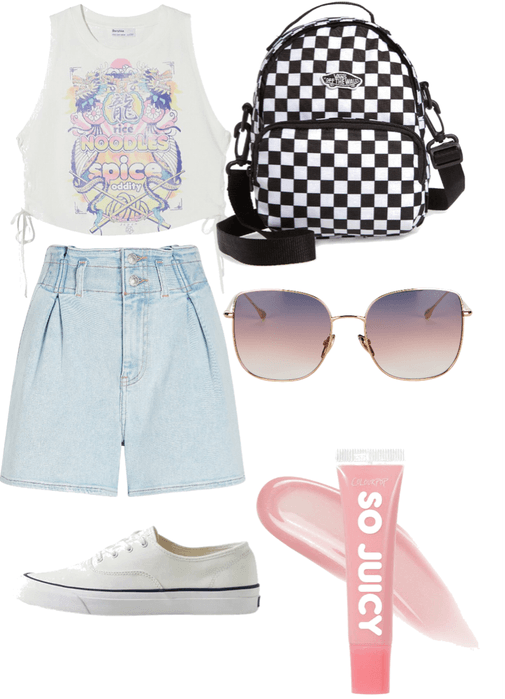 summer and spring outfit
