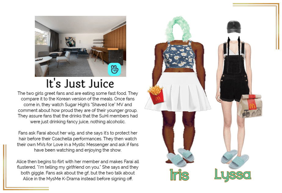 Dei5 VLIVE It's Just Juice | Iris and Lyssa