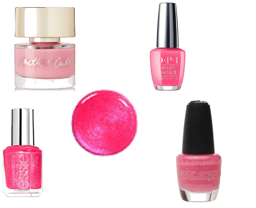 Bright Pink Nail Polish